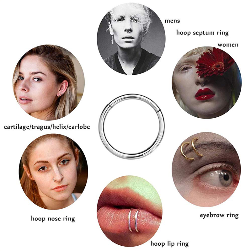 Anneaux de piercing articulés  - Body Jewelry Surgical Steel avis et prix