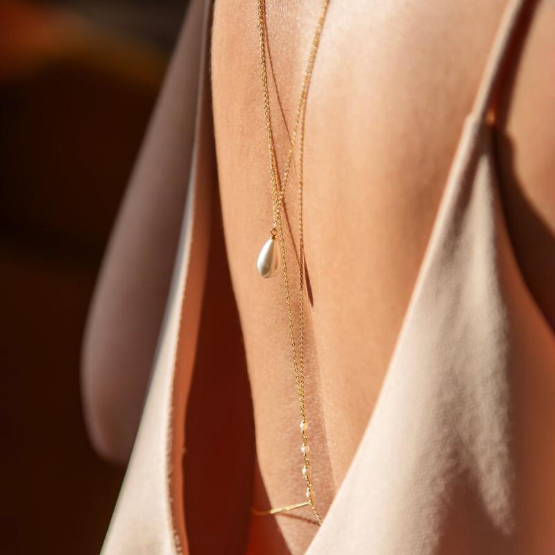 Collier multicouche Simple en  - Body Jewelry Necklace avis et prix